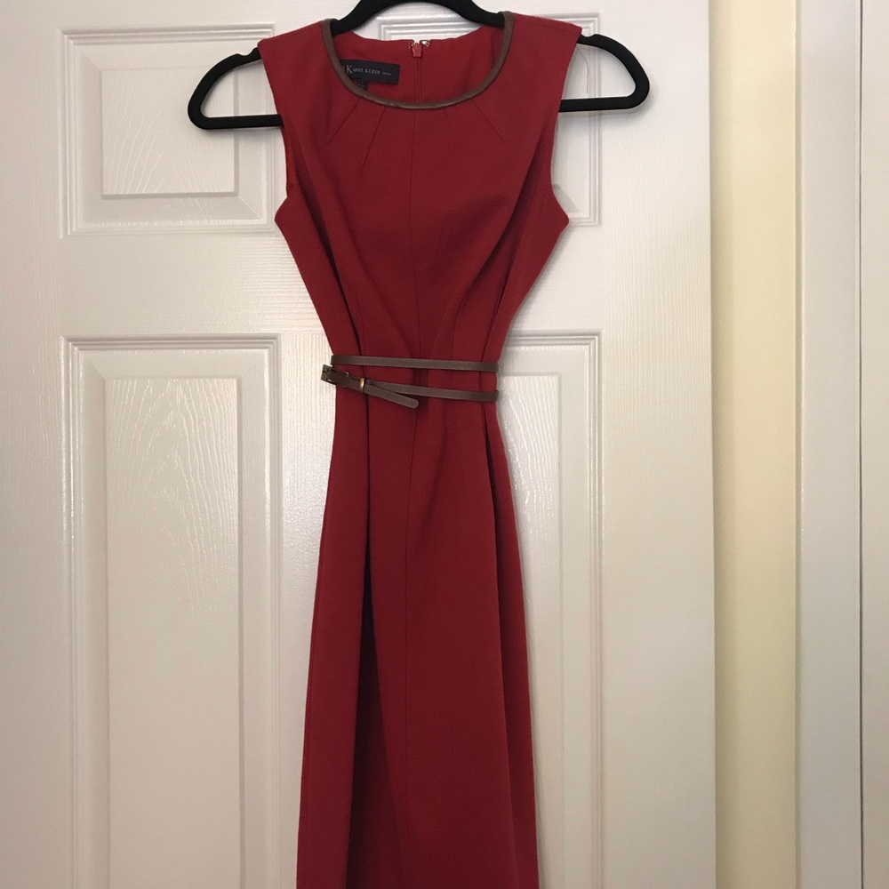 Anne Klein Belted Dress